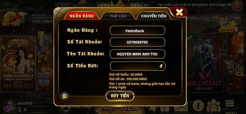 Giải mã sức hút game nổ hũ rút tiền mặt tại nhà cái Xocdia88 3 Cược thắng nổ hũ Xocdia88