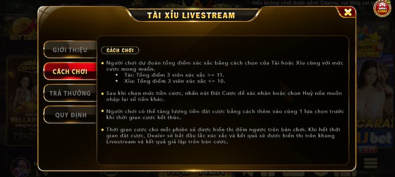 Tài xỉu là gì? Hướng dẫn cách chơi và mẹo đánh tài xỉu hay 3 Luật chơi tài xỉu đổi thưởng