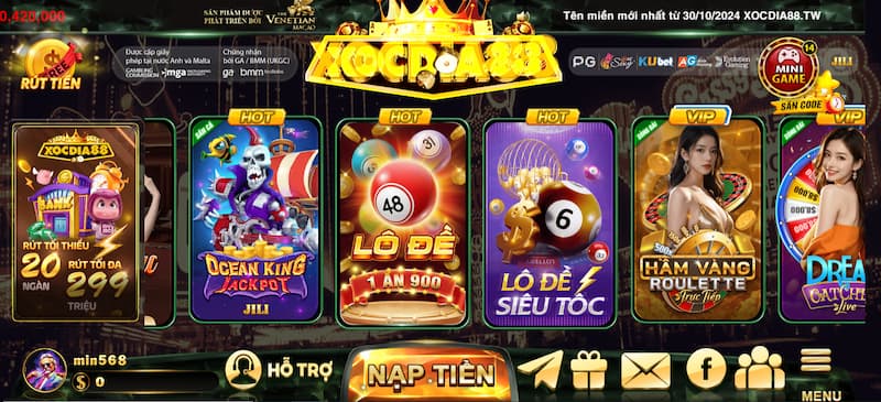 Xổ số lô đề 6 Xổ số lô đề tại Xocdia88